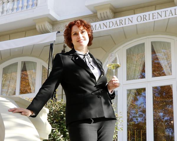 Silvia García Guijarro. Head Sommelier hotel mandarin oriental Ritz Madrid